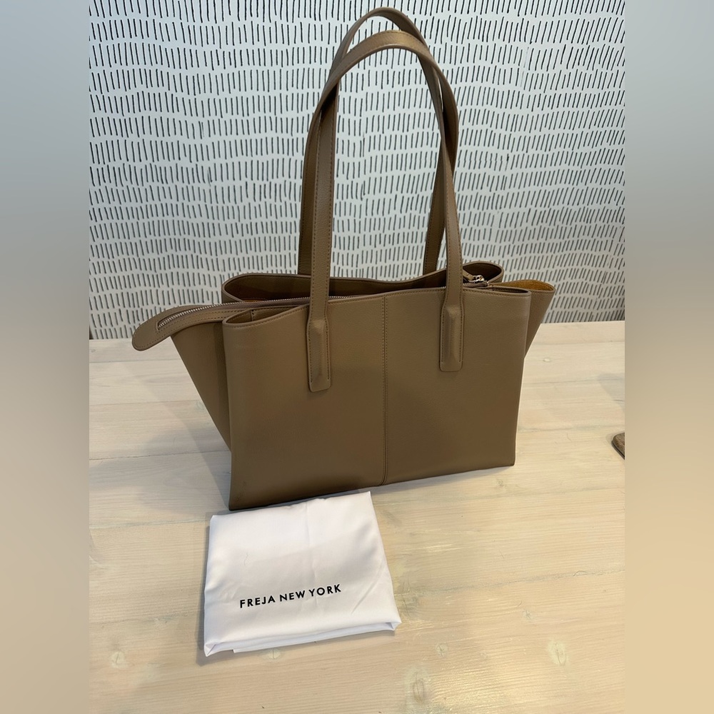 Tan Tote Bag